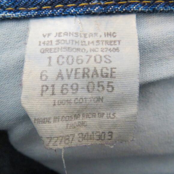 1990s Vintage Chic High Rise Straight Leg Tapered Mom Jeans Size 6 26" - Picture 4 of 4